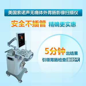 美國美國索諾聲無痛體外胃腸影像掃描儀
